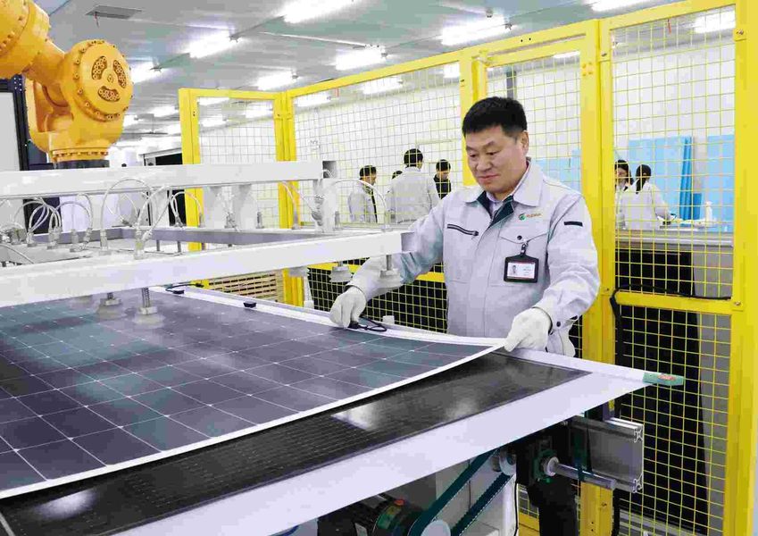 Jiangsu X-solar Green Building Technology Co., Ltd. γραμμή παραγωγής του κατασκευαστή