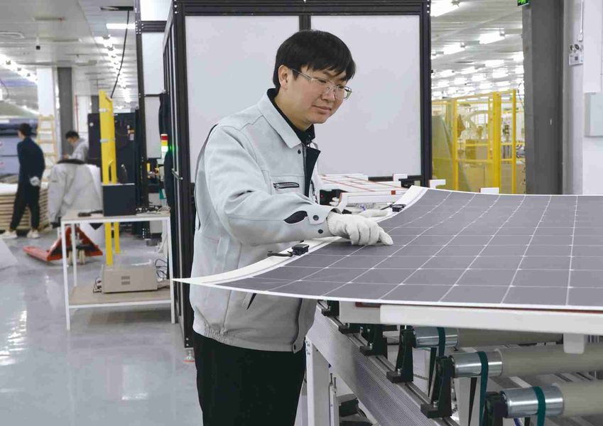 Jiangsu X-solar Green Building Technology Co., Ltd. γραμμή παραγωγής του κατασκευαστή