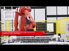 Φυτώριο BIPV Ηλιακό κεραμίδιο Ηλεκτρική ισχύς 520W Δραστηριώδης τάση 39,68 V