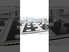 Οικολογικά φιλικό σπίτι BIPV Ηλιακές μονάδες 520W Χρωματικό χάλυβα Ηλιακά PV πλακάκια