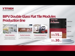 Τρία σε ένα ευέλικτα ηλιακά πάνελ Γραμμή παραγωγής Ρυθμίσιμη διαφορά ράβδου 2 mm - 6 mm