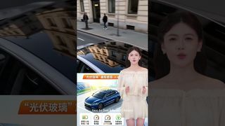 Ηλιακή οροφή αυτοκινήτου εξοπλισμένη με BYD. Το X-SOLAR συμβάλλει στην επέκταση της γκάμα των ηλεκτρικών οχημάτων νέας ενέργειας.