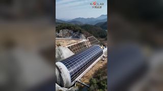 Μελέτη περίπτωσης: Εγκατάσταση ηλιακών συλλεκτών σε κυρτή στέγη